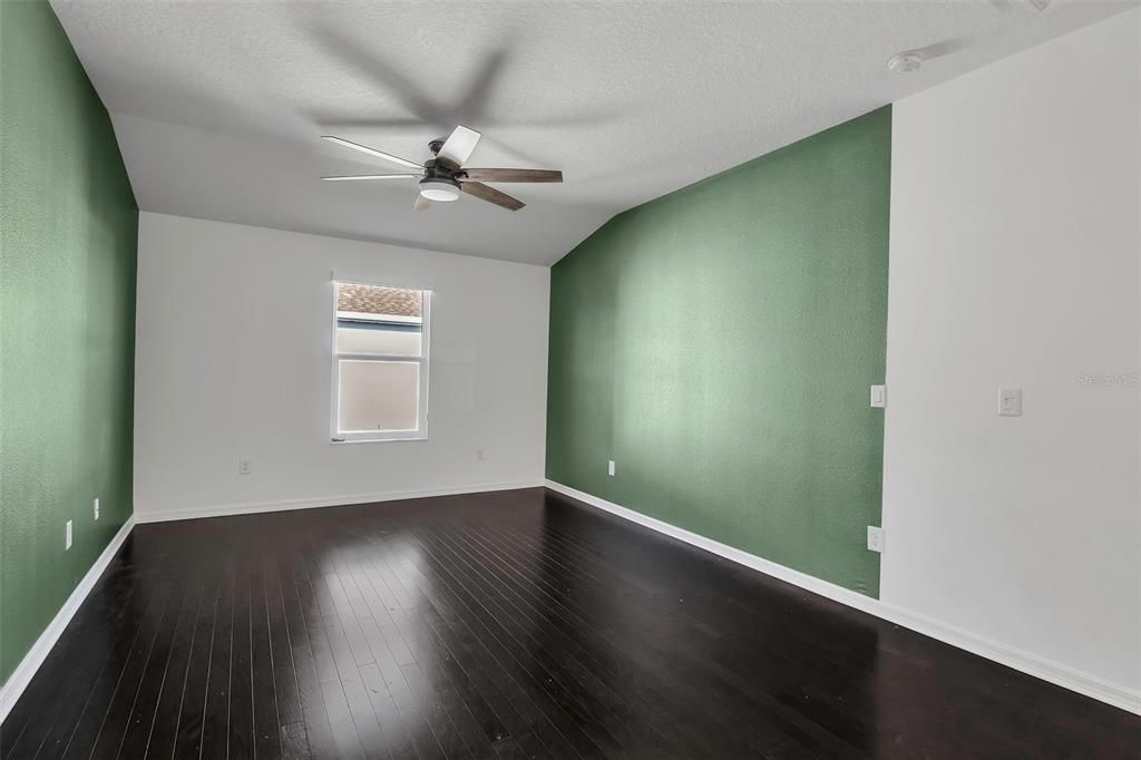 Bonus room at top of stairs