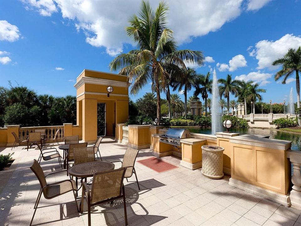 Residence patio/kitchen