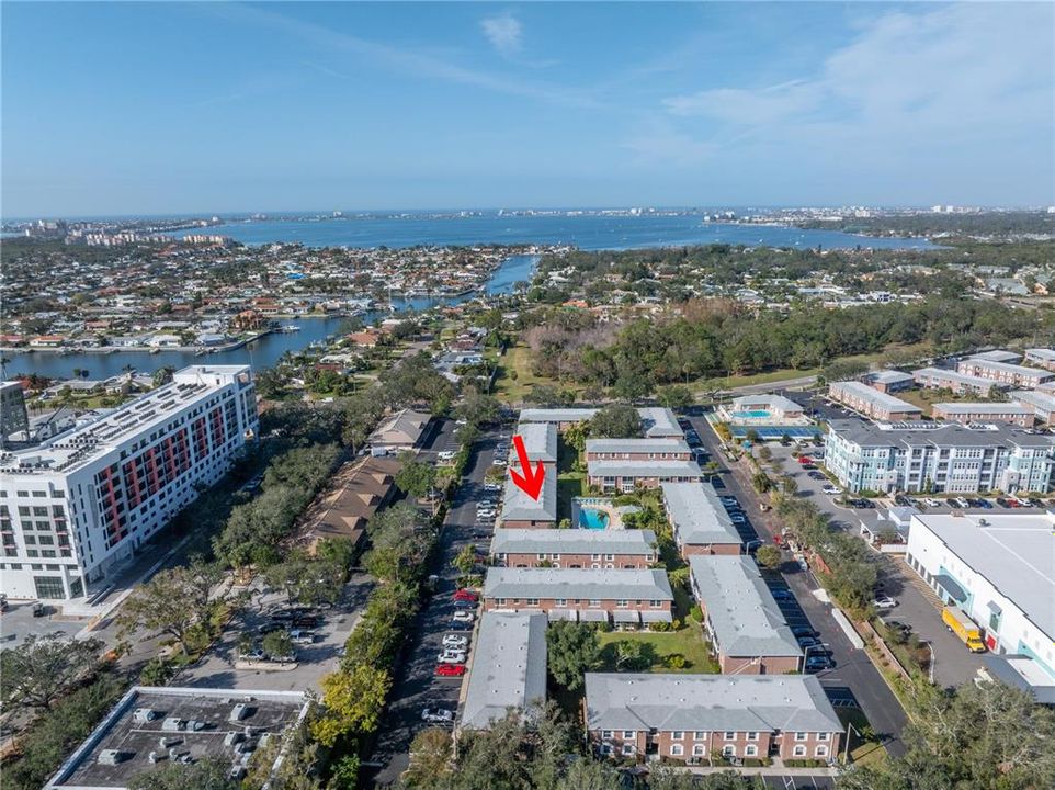 Looking West towards Boca Ciega Bay