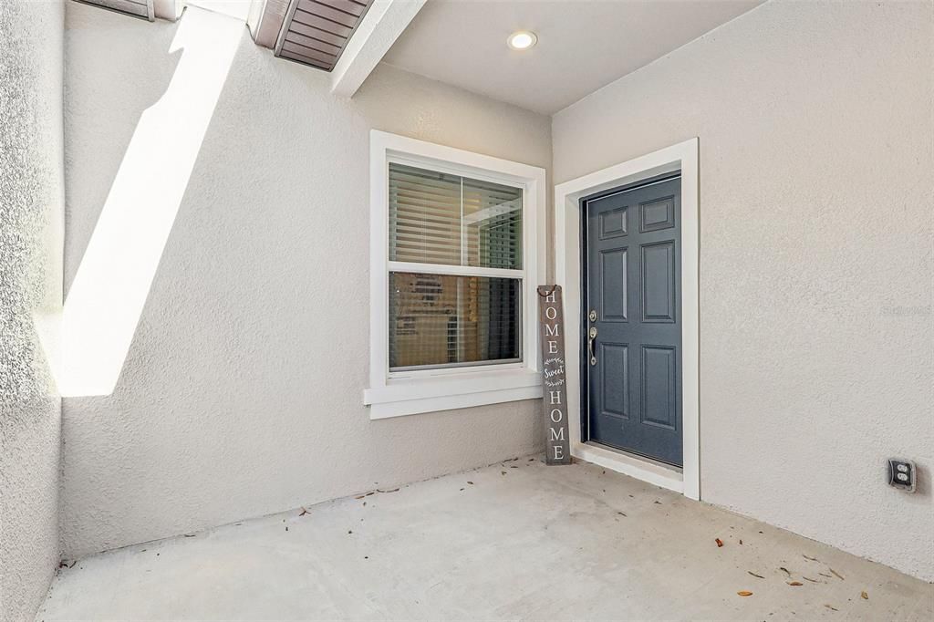 The new owners of this home will appreciate the spacious driveway and 2-CAR GARAGE, gated and covered front entry and the added privacy of no rear neighbors.