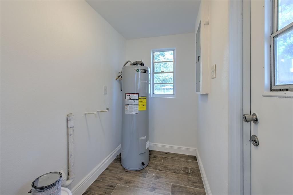 Indoor Laundry Room