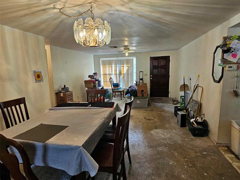 dining room living room combo