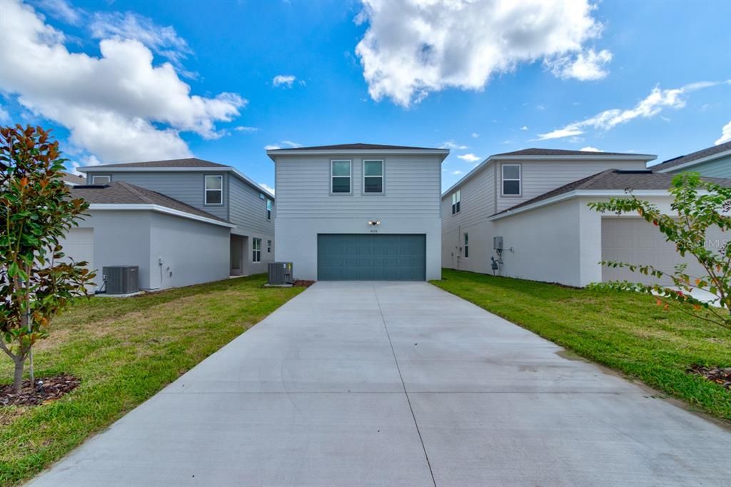 oversized driveway