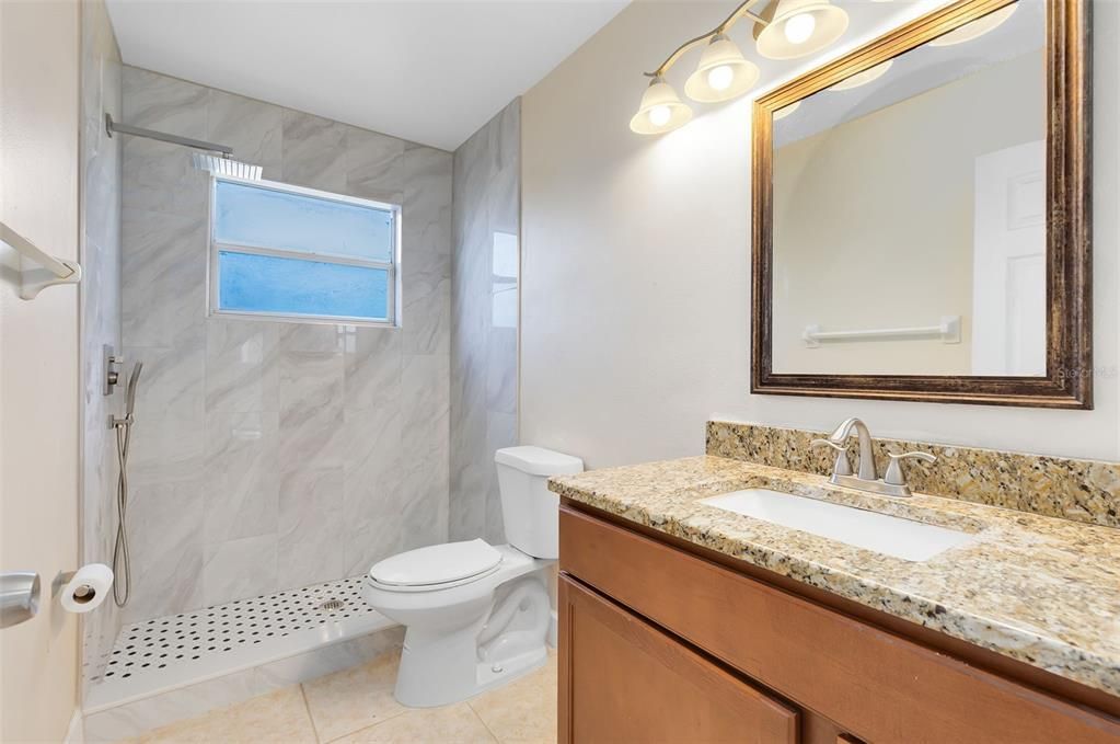 Primary Bathroom - NEW Tile Shower