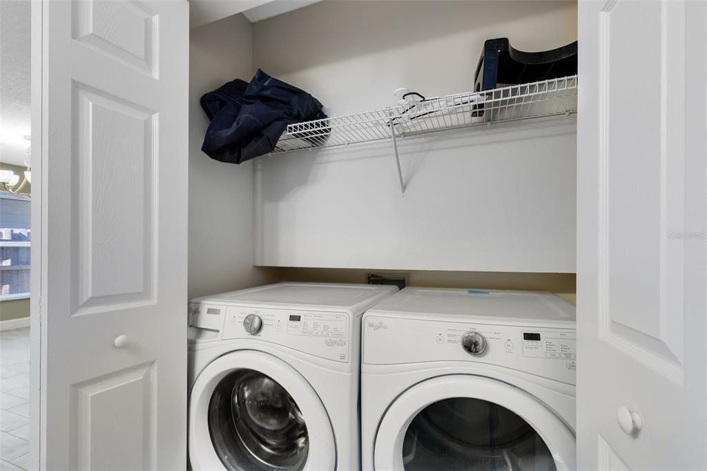 Laundry Closet - First Floor