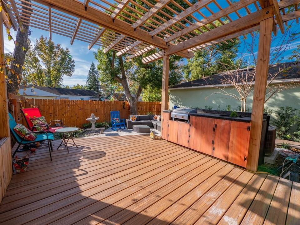 Backyard with Deck