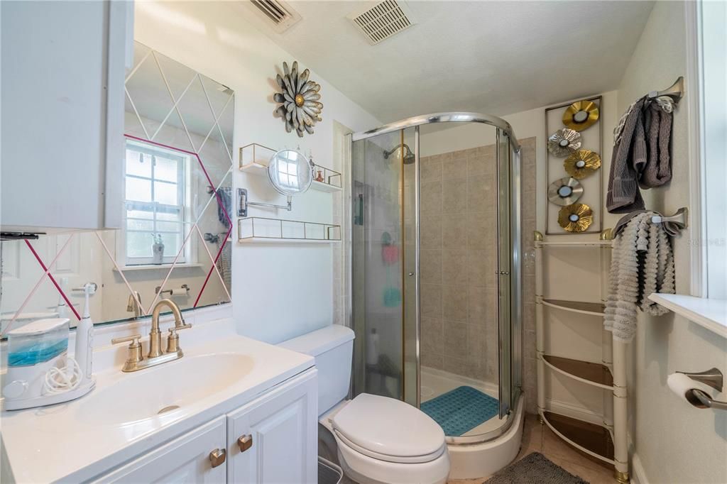 PRIMARY BATH WITH NEWER VANITY