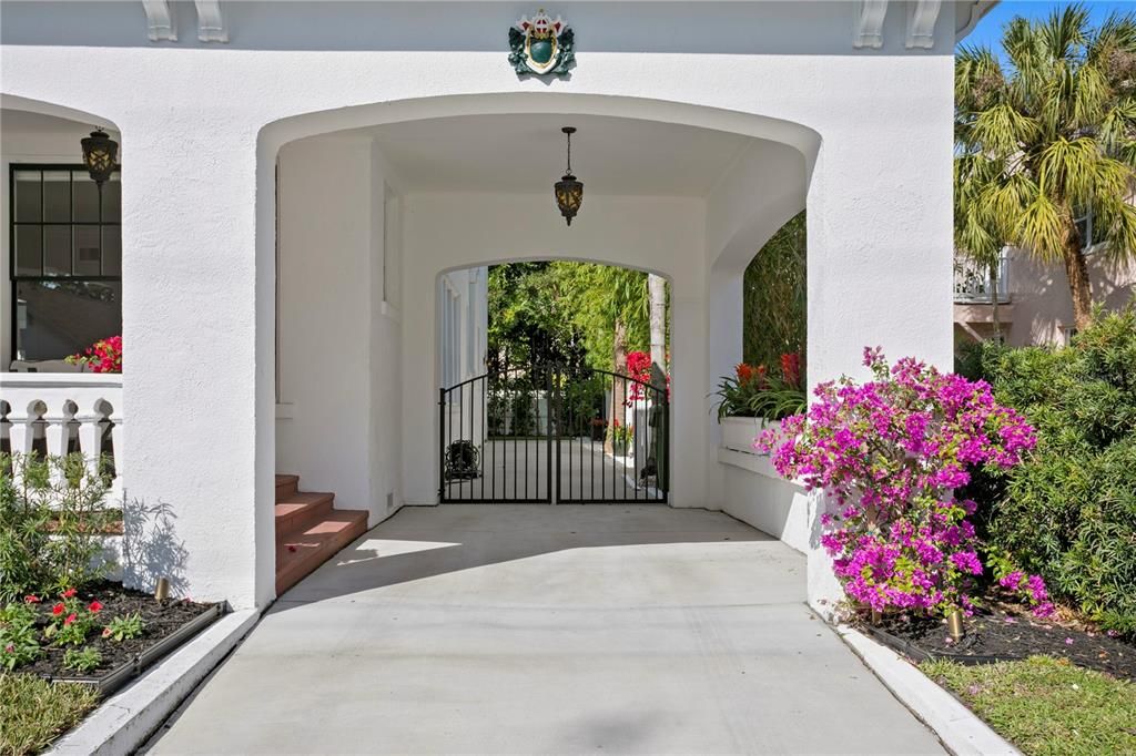 A covered Port-a-Cache’ along the E side of the Home with a long-extended driveway provides ample space for parking numerous vehicles.