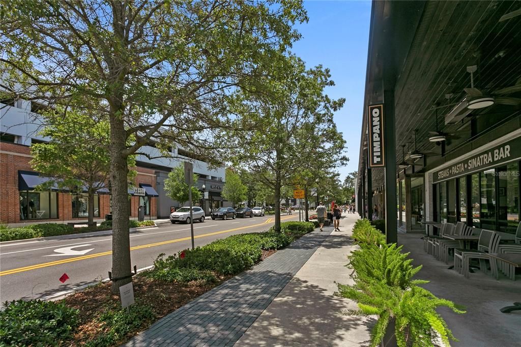 With easy walkability to shops and restaurants located in the Village...