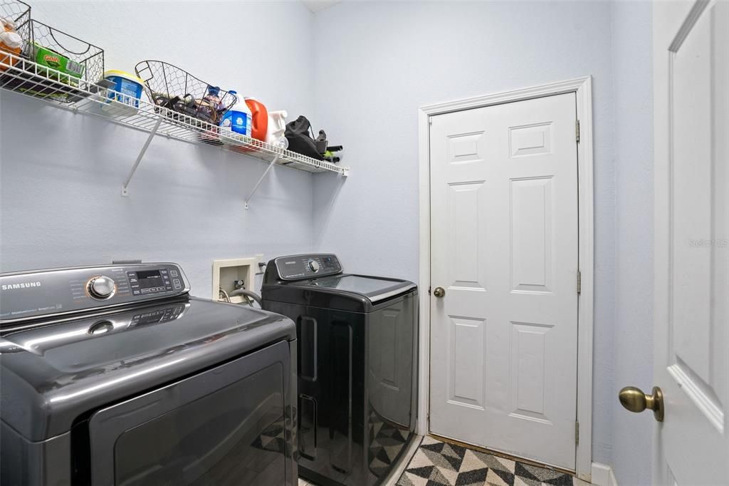 Indoor Laundry room