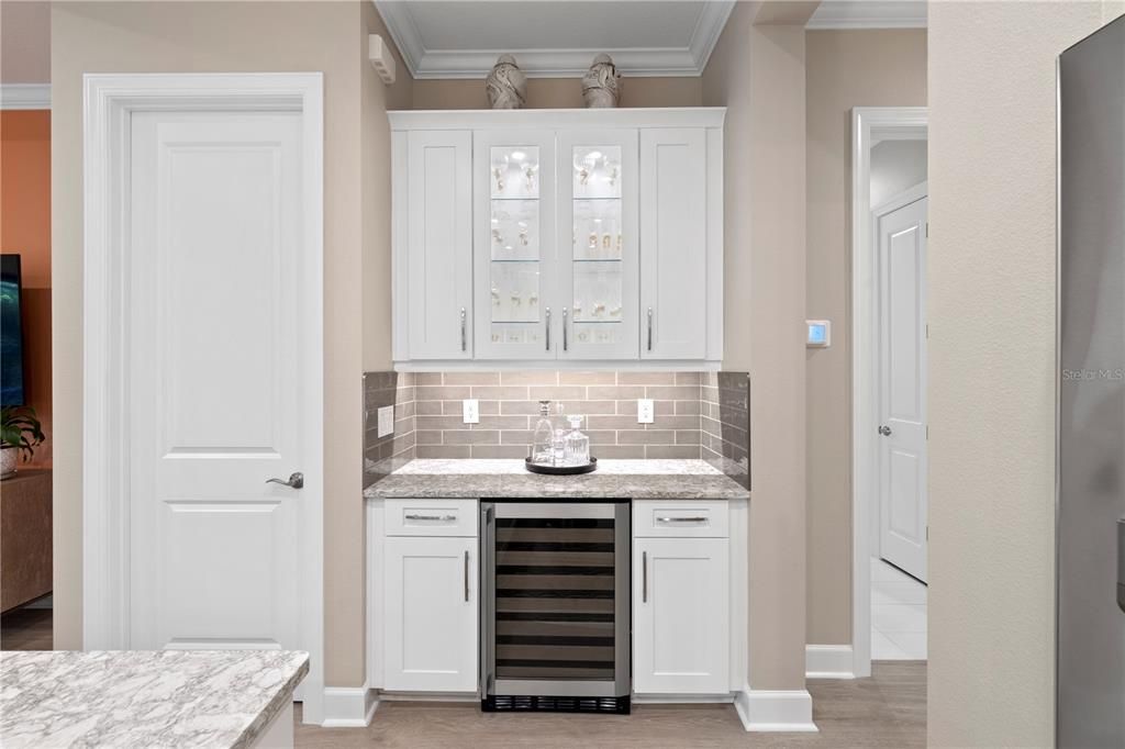 Kitchen featuring double ovens.