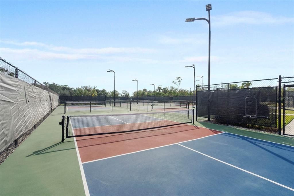 Tennis courts