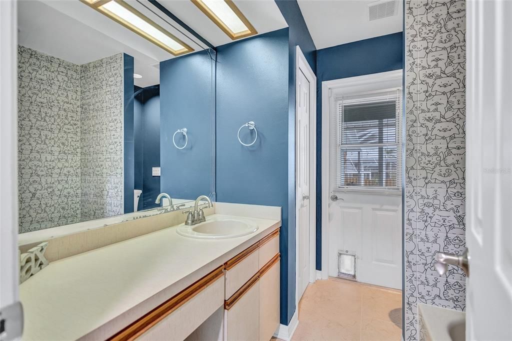 Secondary bathroom