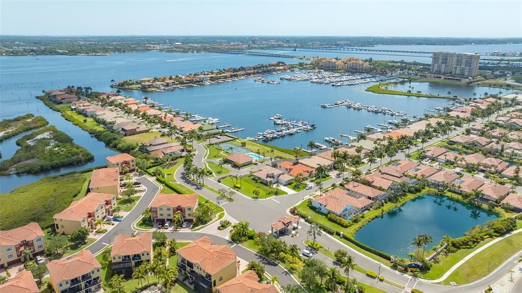 Riviera Dunes Marina #1 hurricane rated "Safe Harbor" on the west coast of Florida.