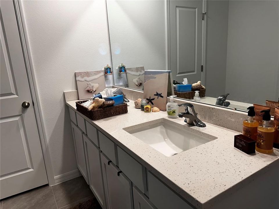 Owner suite double sink