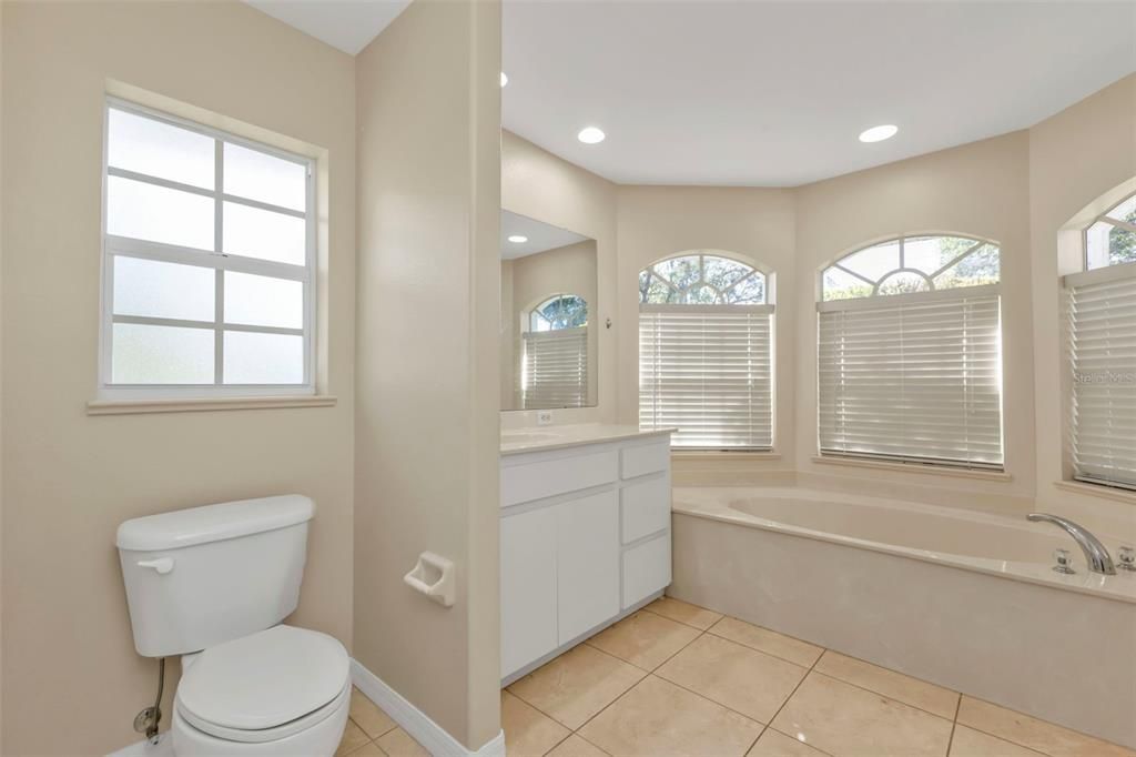 Master bathroom