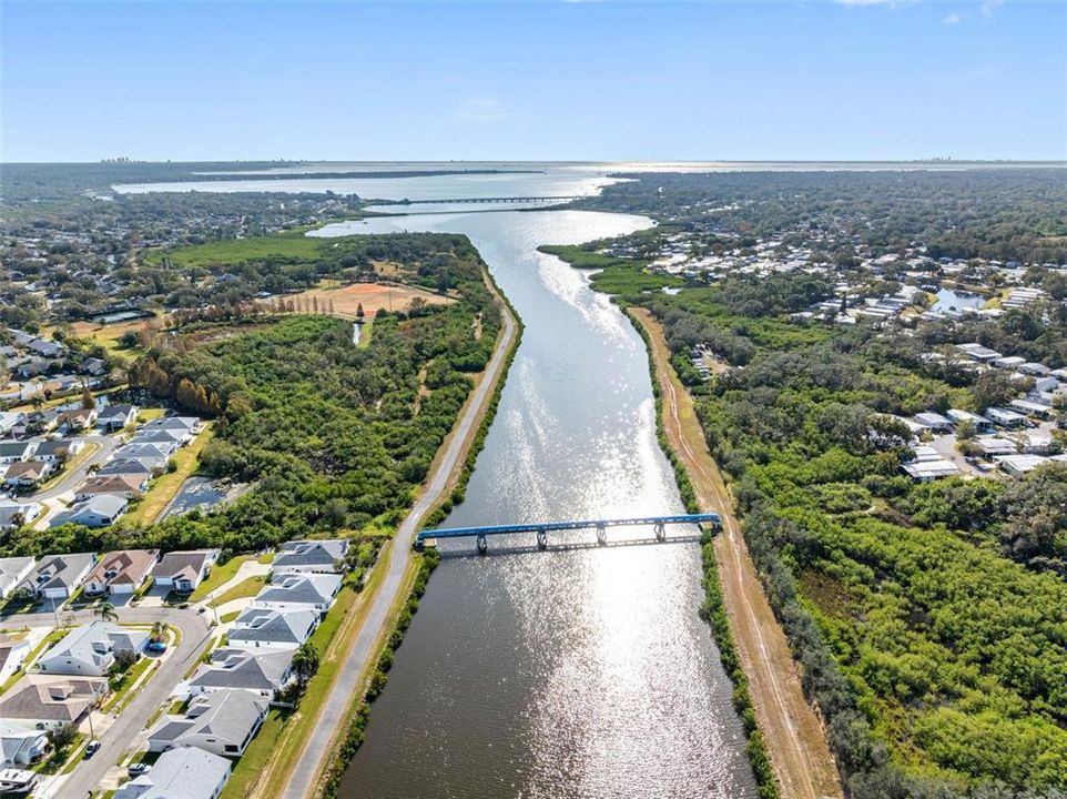 Lake Tarpon Canal to Tampa Bay