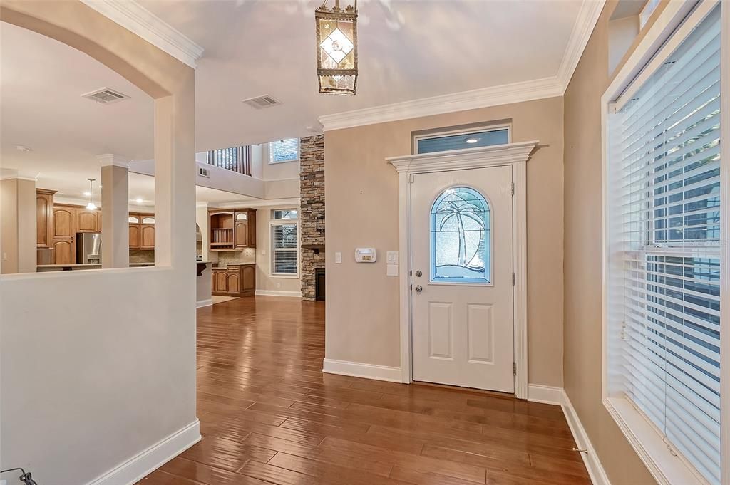 Front door entrance FOYER view.