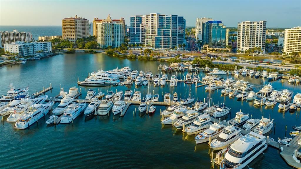 * SARASOTA BAY FRONT MARINA *