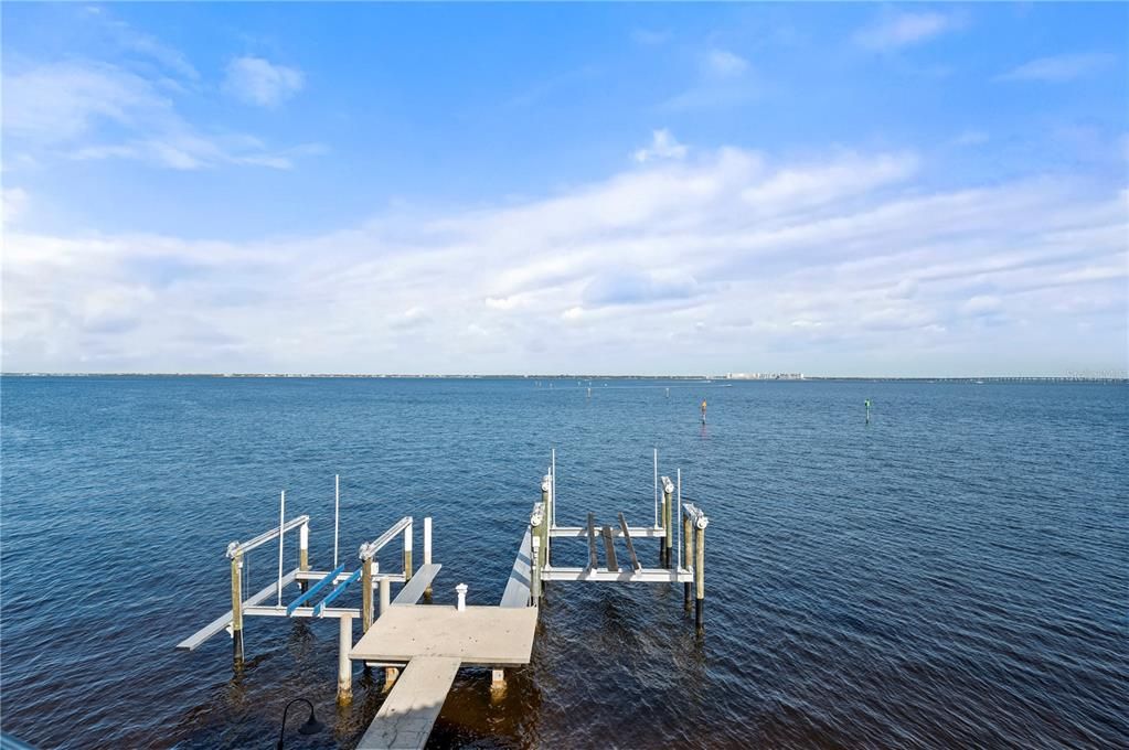 TWO BOAT LIFTS 54,000LB AND 10,000LB