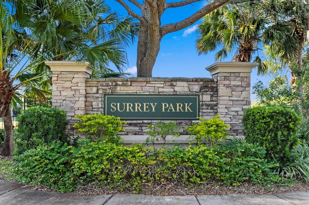 This home is located in the Surrey Park section of Covington Park