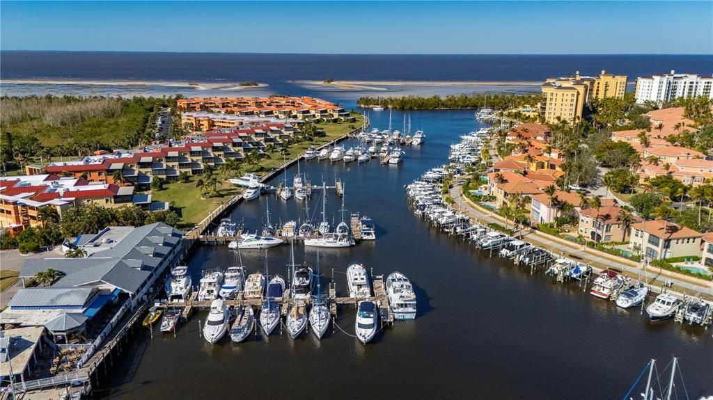 Marina with views of Charlotte Harbor