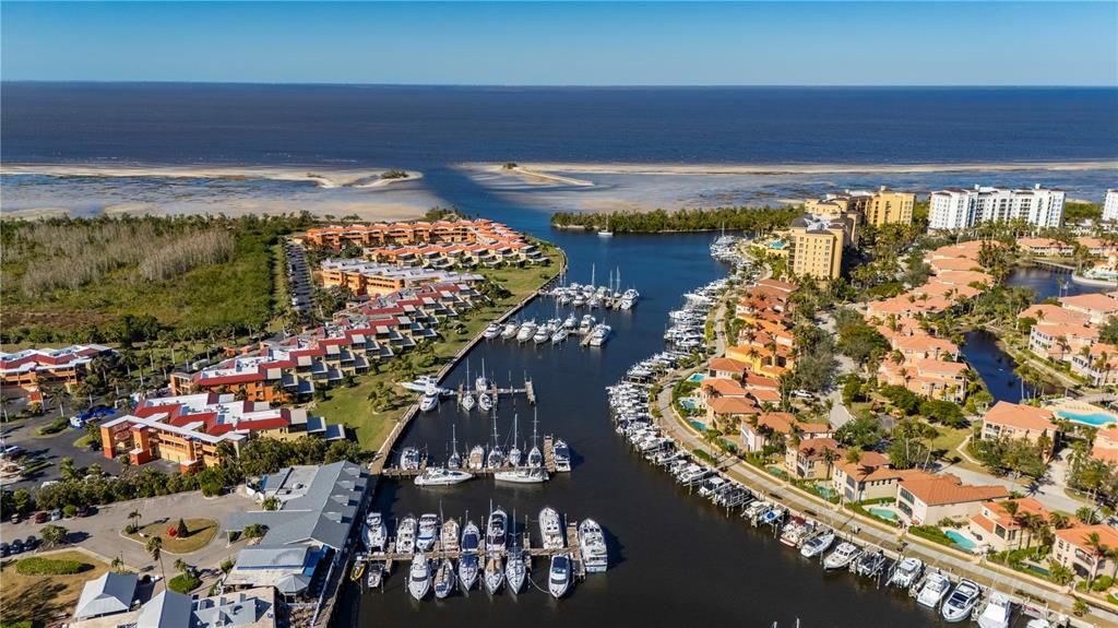 Marina with views of Charlotte Harbor