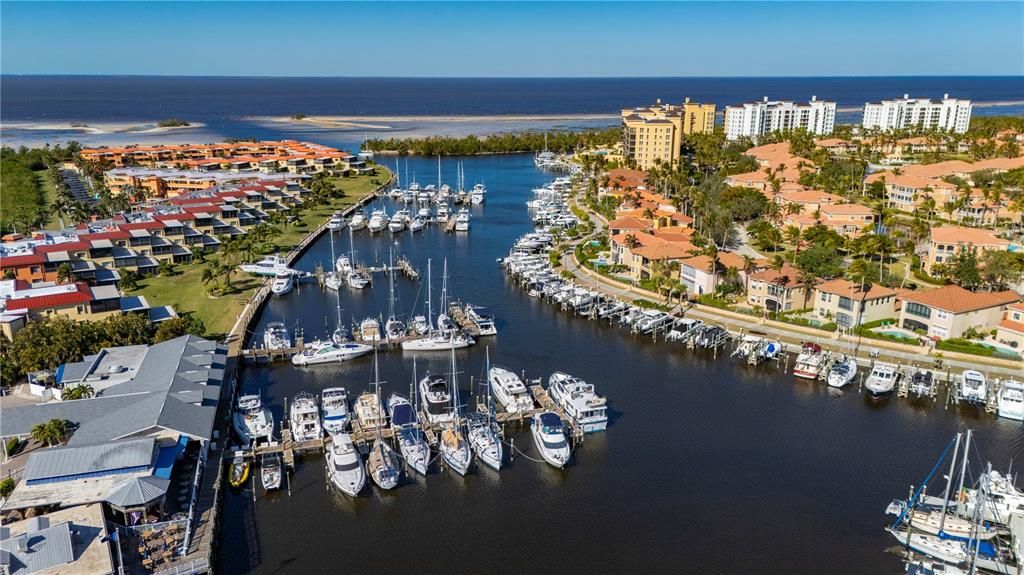 Marina with views of Charlotte Harbor