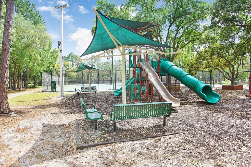 There are tons of amenities in Hunters Green!