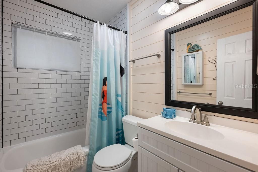 Renovated Hallway Bathroom