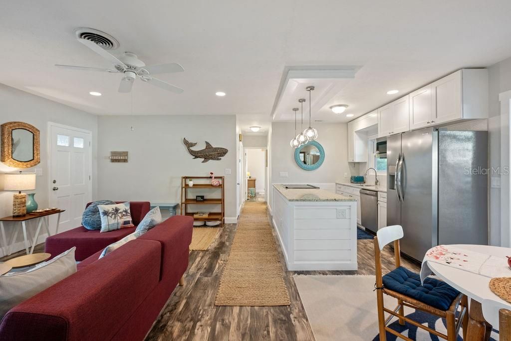 Living room/Kitchen combo