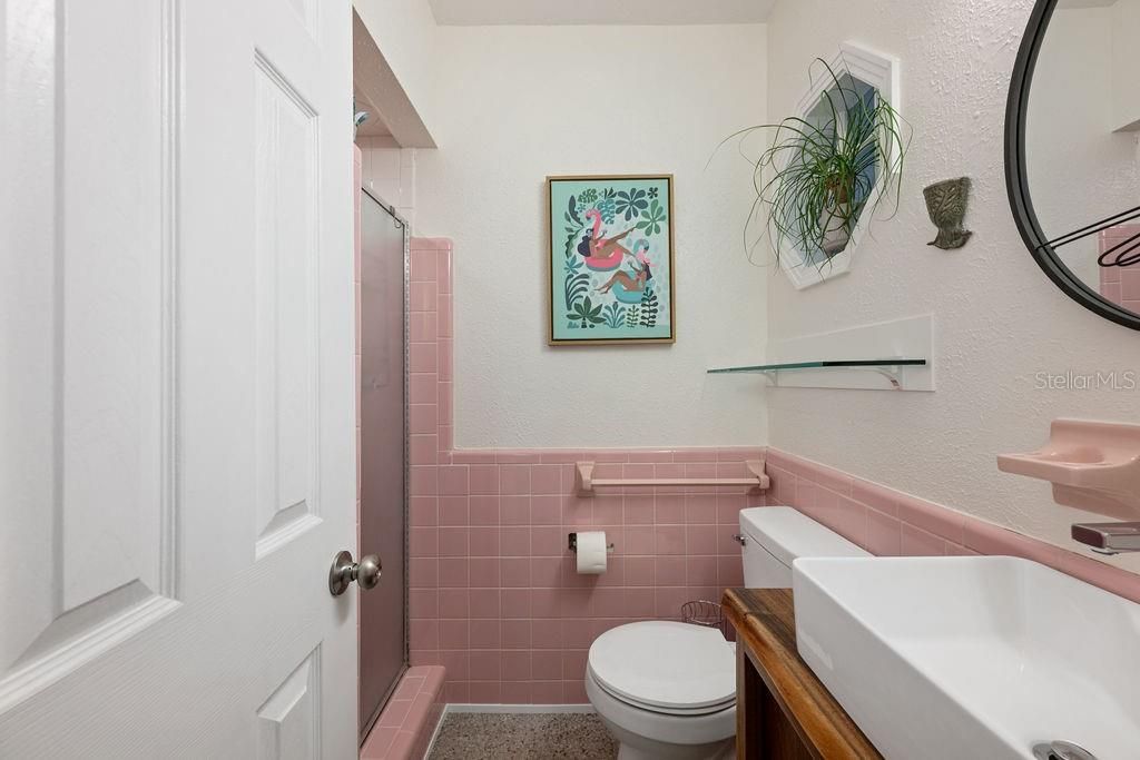 Primary Bathroom with new Vanity and toilet