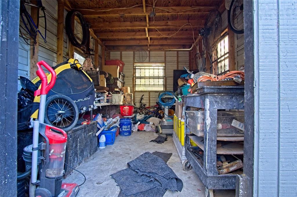 Shed Interior