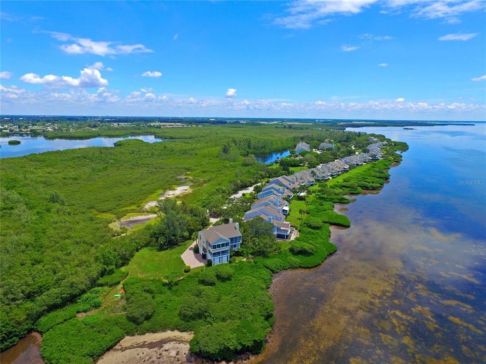 Tidy Island overlooking the Sarasota Bay