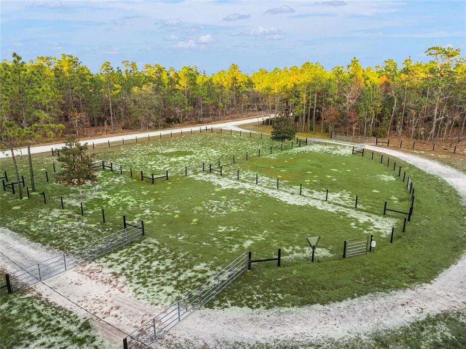 Front pastures open gates to back pastures