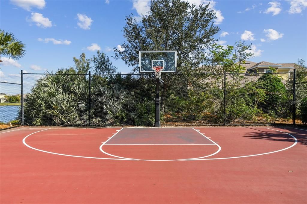 Half court basketball