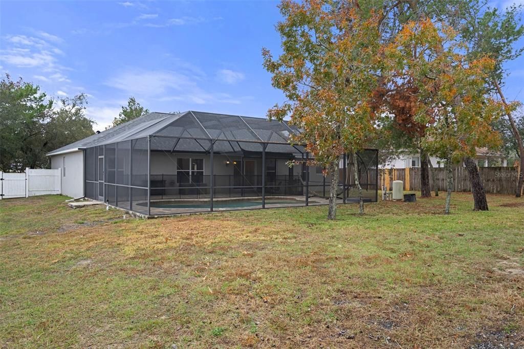 View of the back of the home