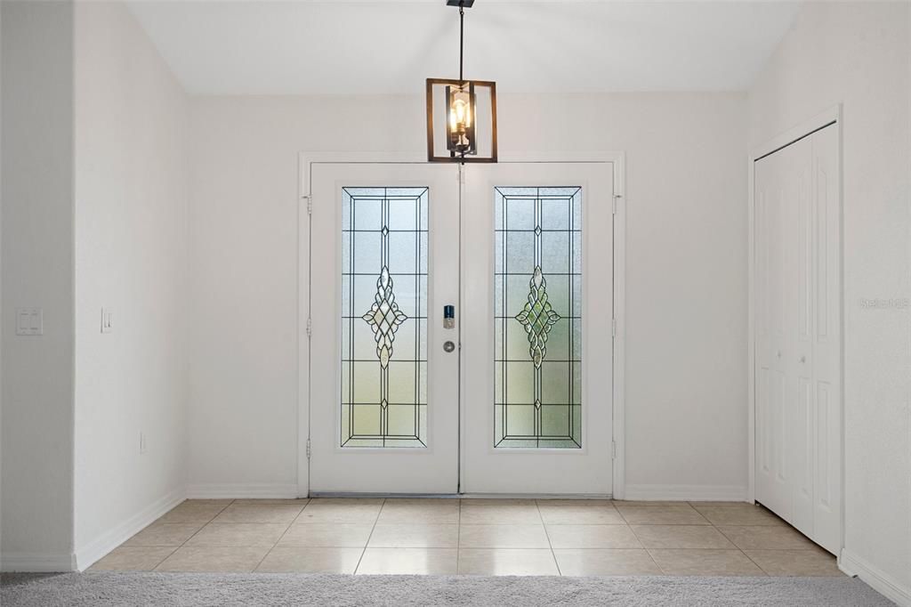 Lovley Tile Foyer