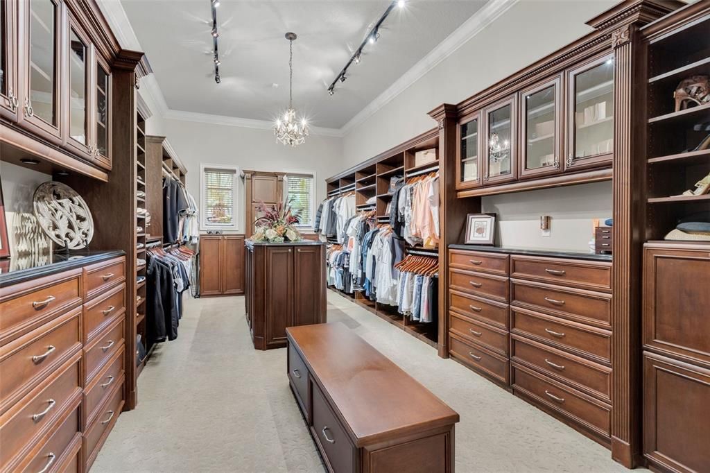 Amazingly Large Primary closet