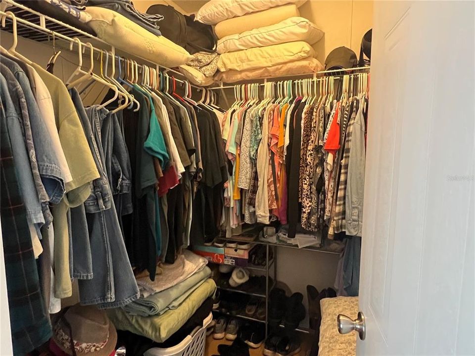 Primary Walk-in closet