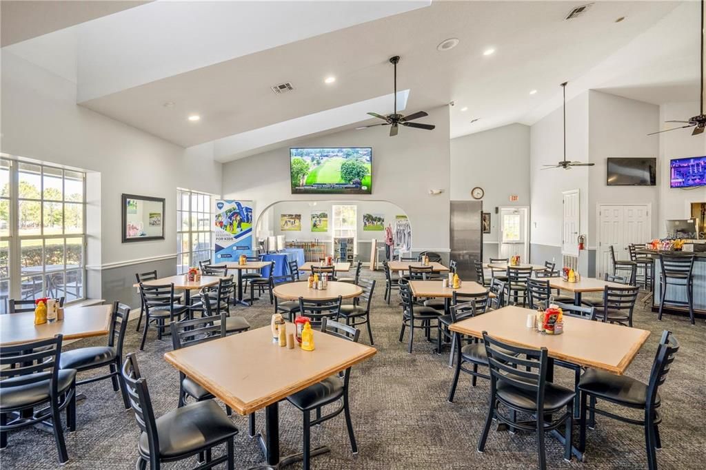 Golf Club Dining Area