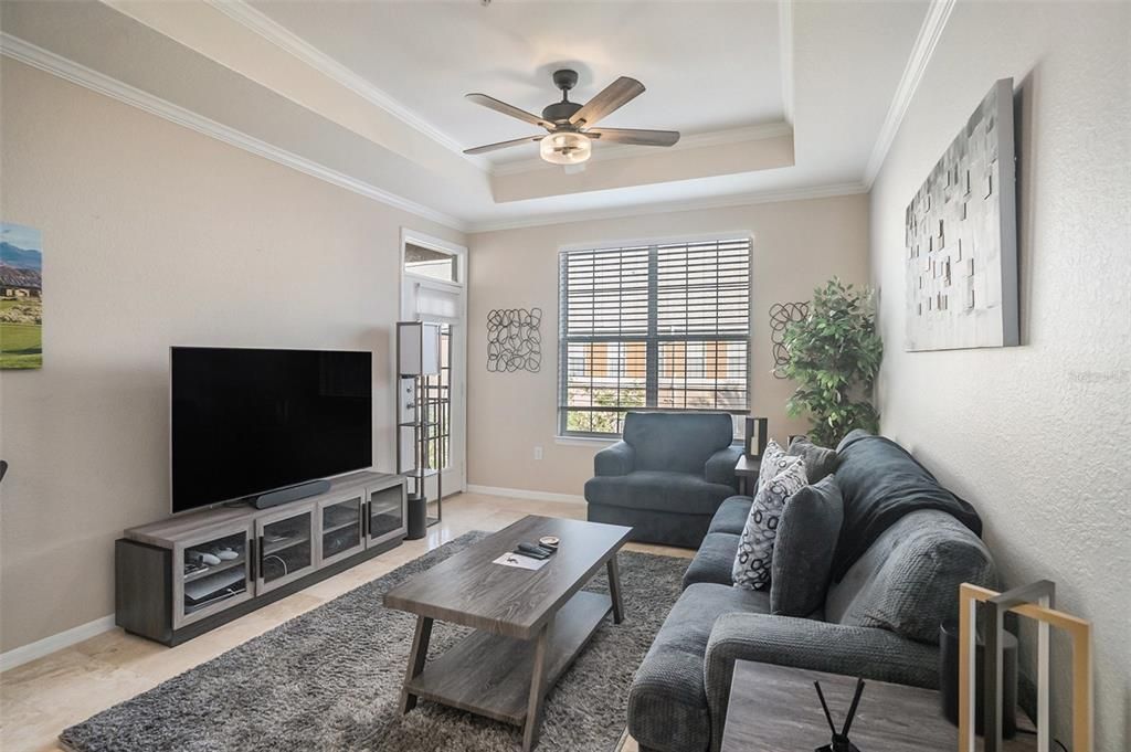 Open concept Living Room and Dining Area