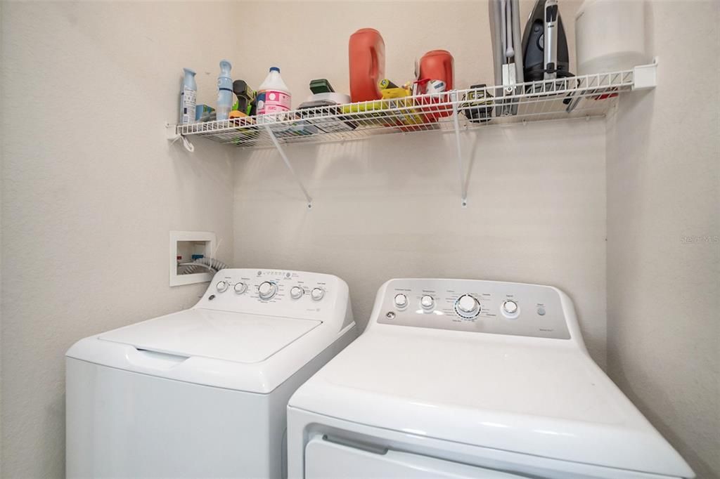 Laundry closet