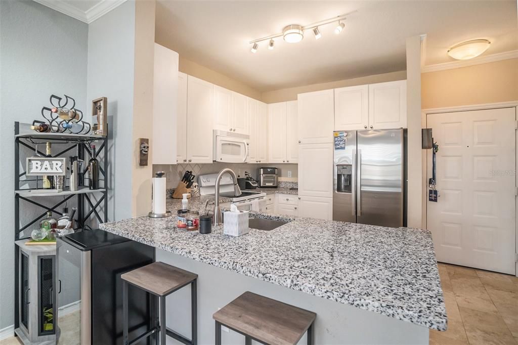 Open concept Living Room and Dining Area