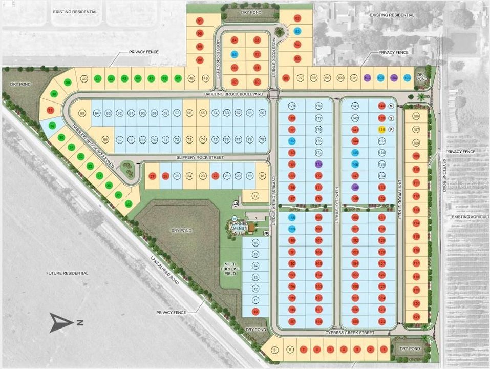 Brookland Park Sitemap