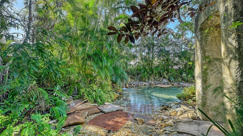 One-of-a-kind lagoon