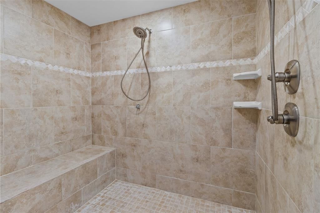 Large Master Shower