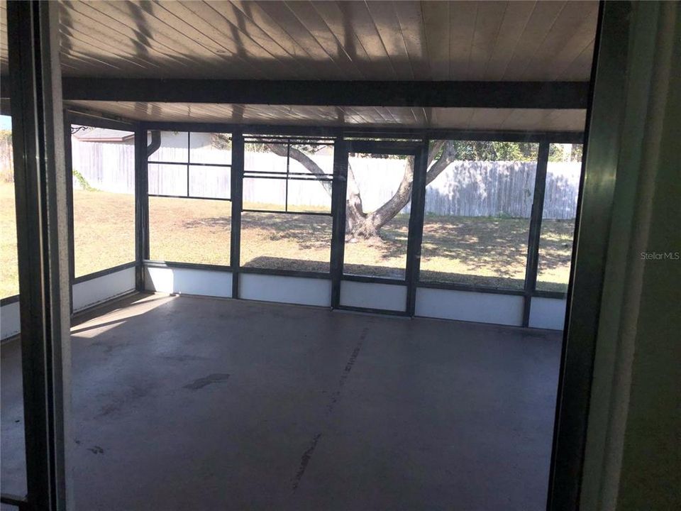 Screened Covered Porch