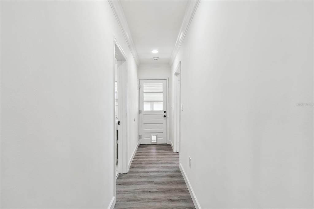 Hallway to 3rd bedroom and bath 2