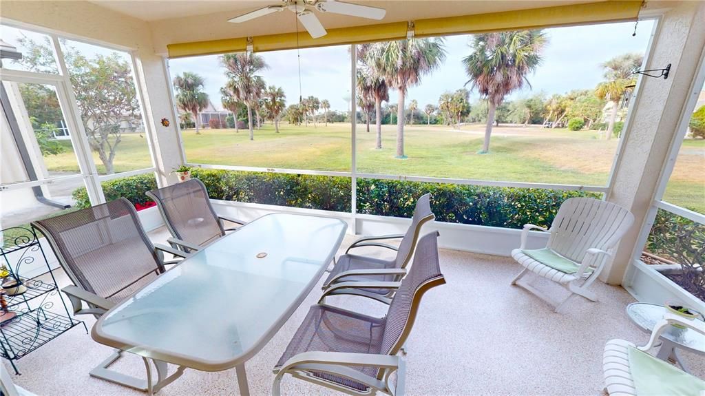 Screened/roofed lanai